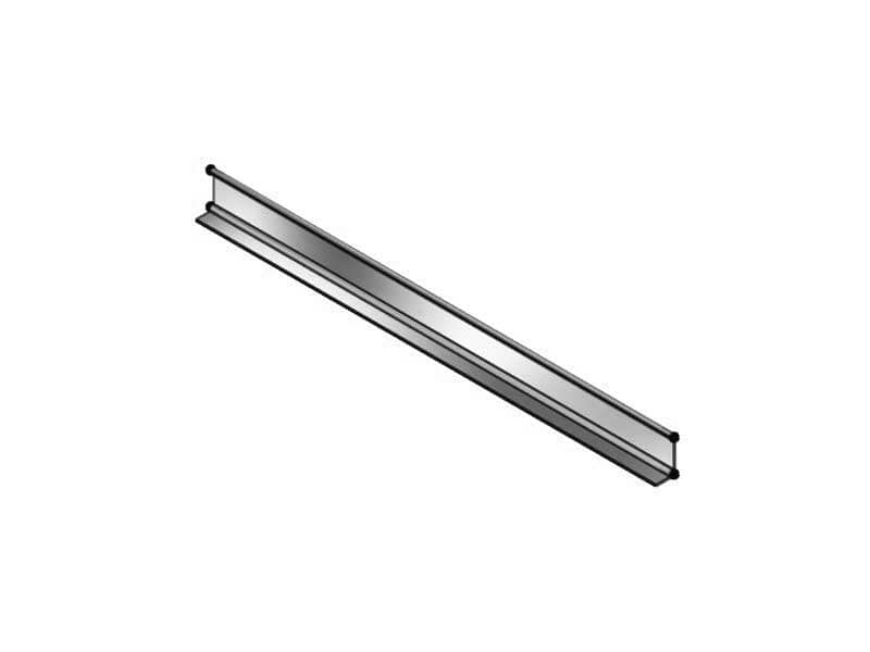 36"L SHELF RETAINER LIP