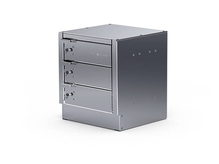 COMPACT 3 DRAWER UNIT 11-7/8"L 12-1/8"D 13-5/8"H