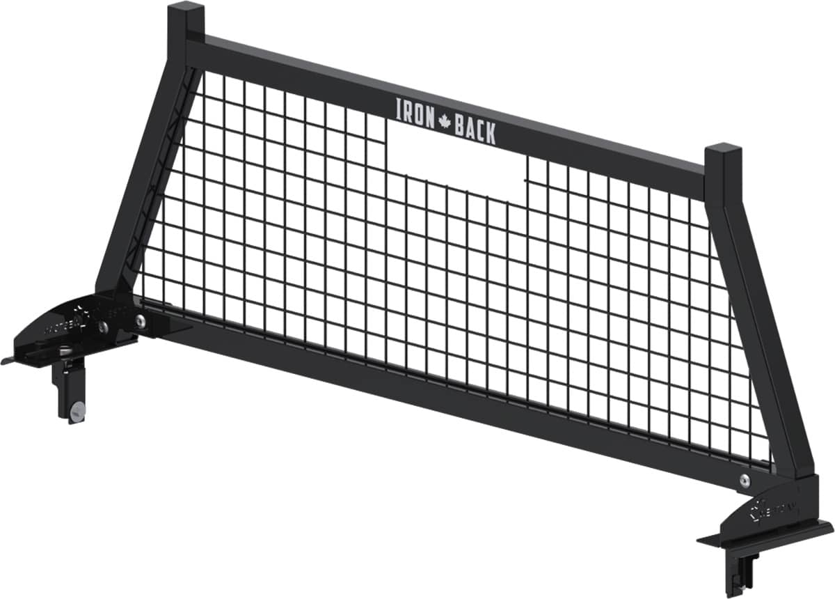 FLEET PRO BLACK MESH MESH CAB GUARD (HDWR SOLD SEPERATELY) | 17-26 SUPER DUTY