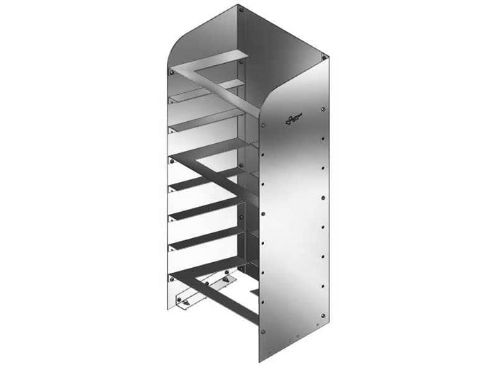 8 PLACE LOPRO PART TOTE HOLDER 19-7/8"L 13-1/2"D 46"H