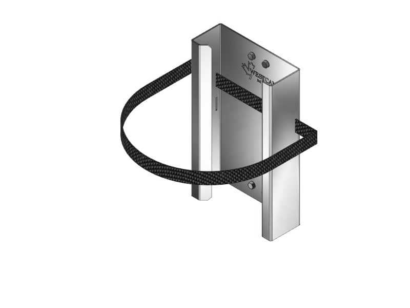 CYLINDER MOUNT 6"L 2-1/2"D 12"H 5-10" DIAMETER