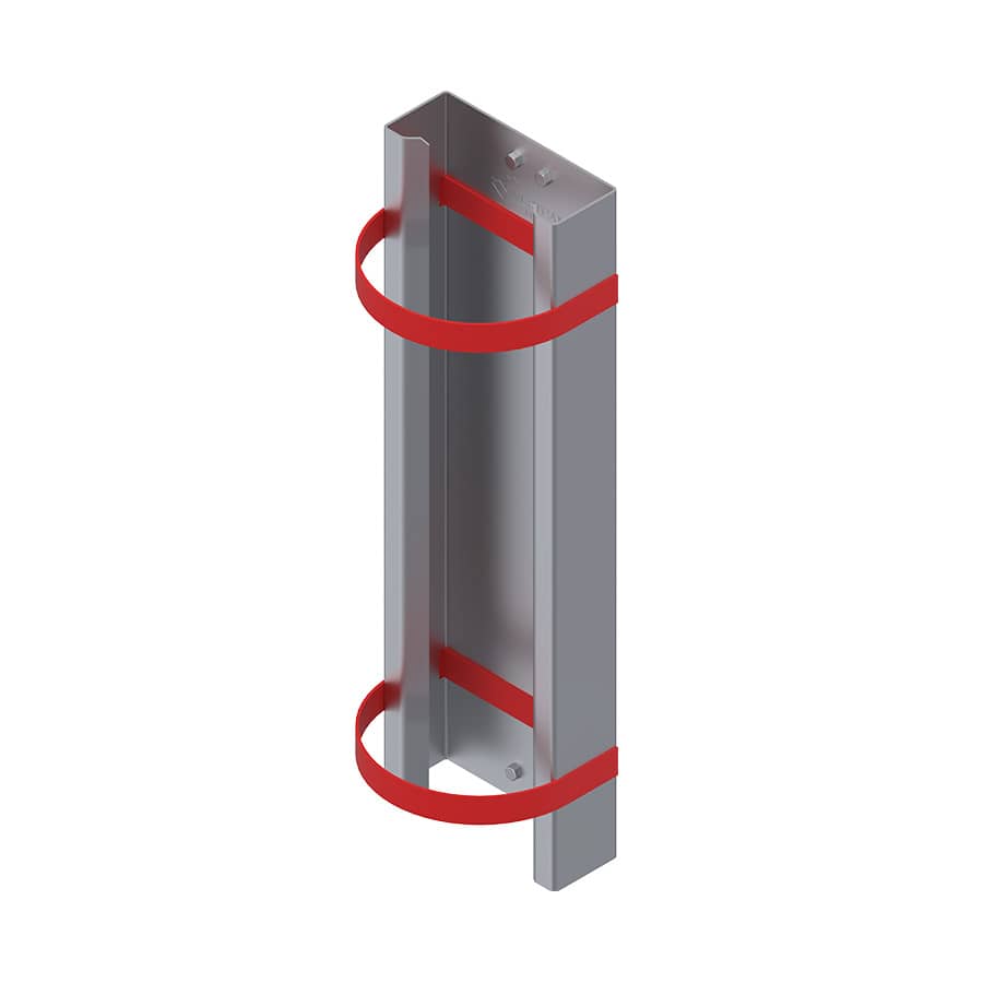 CYLINDER MOUNT 6"L 2-1/2"D 24"H
