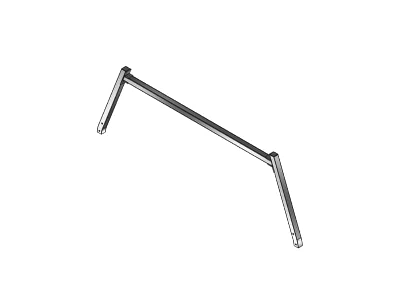 ALUMINUM REAR RACK DODGE RAM 02-26 1500 / 02-26 2500/3500