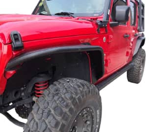 POISON SPIDER FENDERS (4) 18-19 WRANGLER JL