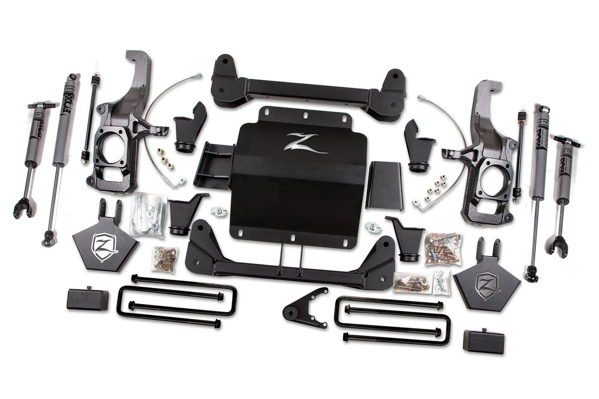 5" LIFT KIT W/ FOX 2.0 SHOCKS 11-19 GM HD W/ OVERLOADS