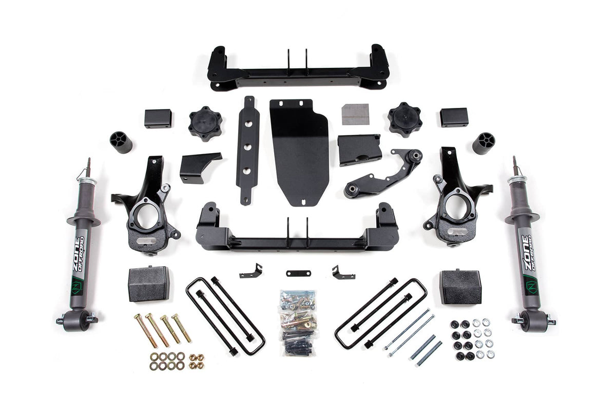 6.5" LIFT KIT W/O STRUTS & SHOCKS 14-18 GM 1500 W/ CAST STEEL