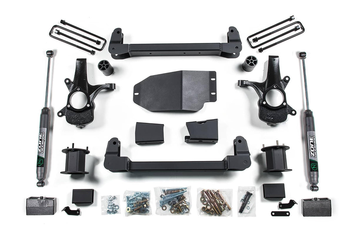 4.5" LIFT KIT W/ NITRO SHOCKS | 07-13 SILVERADO/SIERRA 1500 2WD