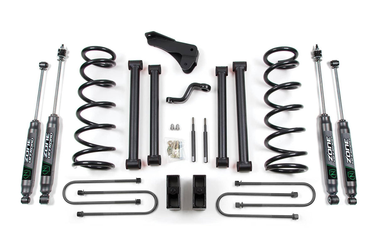 5" COIL SPRING LIFT KIT WITH NITRO SHOCKS 2008 DODGE RAM TRUCK