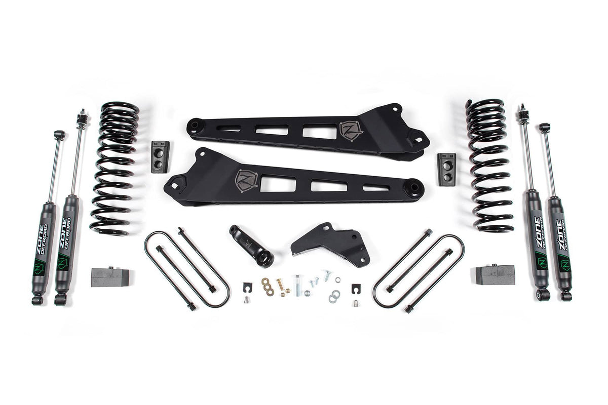 4.5" RADIUS ARM LIFT SYSTEM NITRO SHOCKS 13-18 RAM 3500
