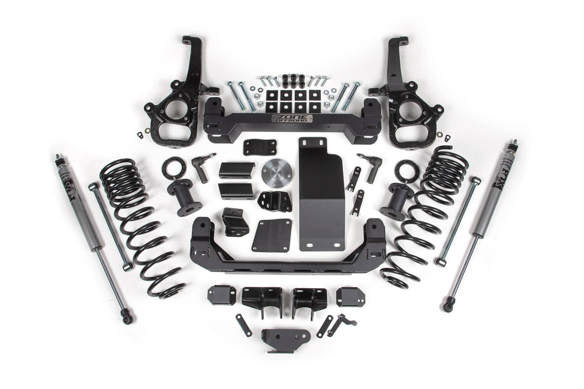 6" LIFT KIT LARGE BORE KNUCKLE W/ FOX 2.0 SHOCKS 25-26 RAM 1500