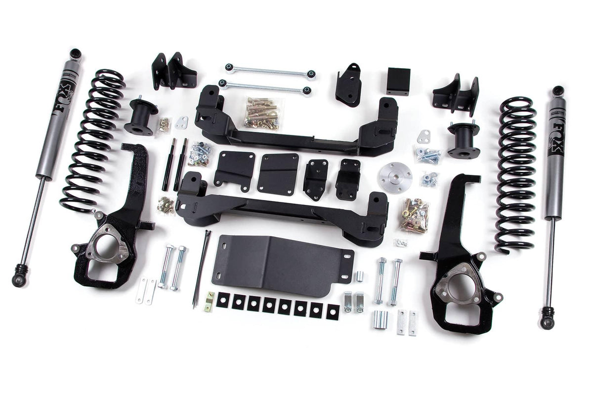6" LIFT SYSTEM W/ FOX 2.0 SHOCKS 2012 RAM 1500