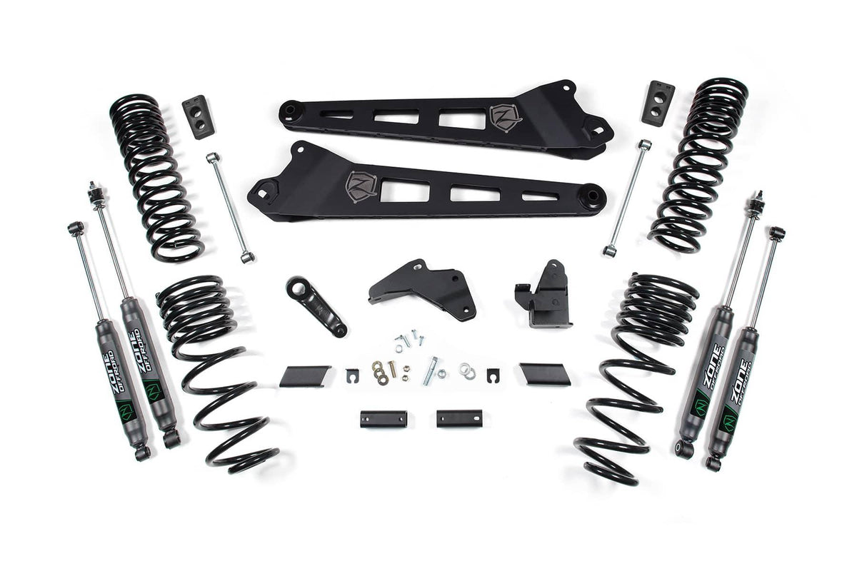 5.5" RADIUS ARM LIFT KIT W/ NITRO SHOCKS 14-18 RAM 2500 GAS