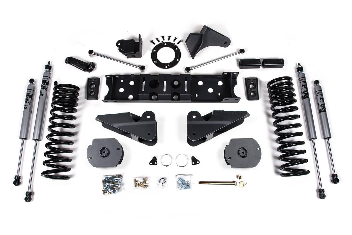 4.5" RADIUS ARM BRACKET LIFT KIT W/ FOX 2.0 SHOCKS 19-24 RAM 2500