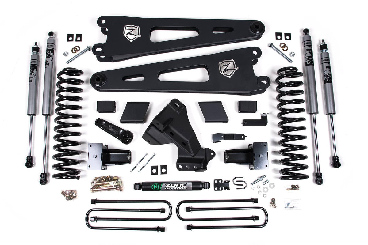 7" RADIUS ARM LIFT KIT W/ FOX 2.0 SHOCKS 23-26 S/DUTY