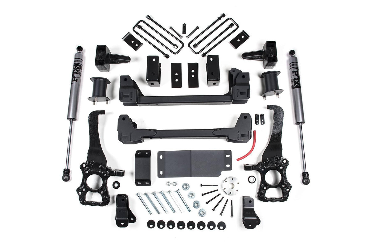 6" STRUT SPACER LIFT SYSTEM W/ FOX 2.0 SHOCKS 15-20 F150 4WD