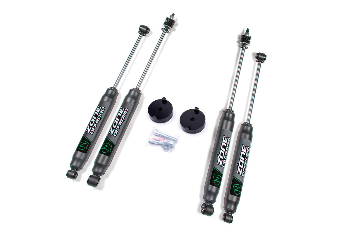 1" BUDGET BOOST LEVELING KIT W/ NITRO SHOCKS 05-16 S/DUTY