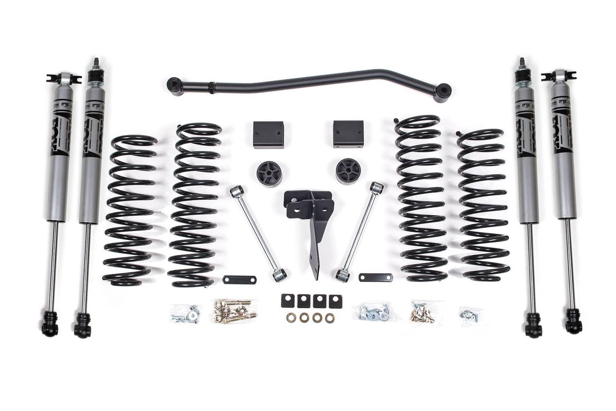 4" SUSPENSION LIFT KIT W/ FOX 2.0 SHOCKS 07-11 WRANGLER 2DR