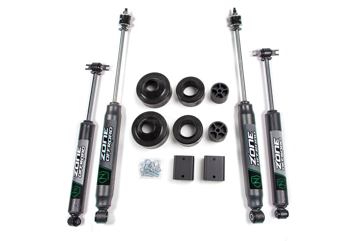 2" SUSPENSION LIFT KIT W/ NITRO SHOCKS 07-11 JEEP WRANGLER JK 2DR/4DR