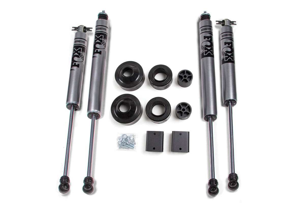 2" SUSPENSION LIFT KIT W/ FOX 2.0 SHOCKS 12-18 WRANGLER JK 2DR/4DR